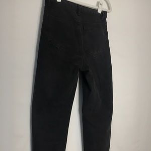 SHEIN high-waisted ripped mom jeans